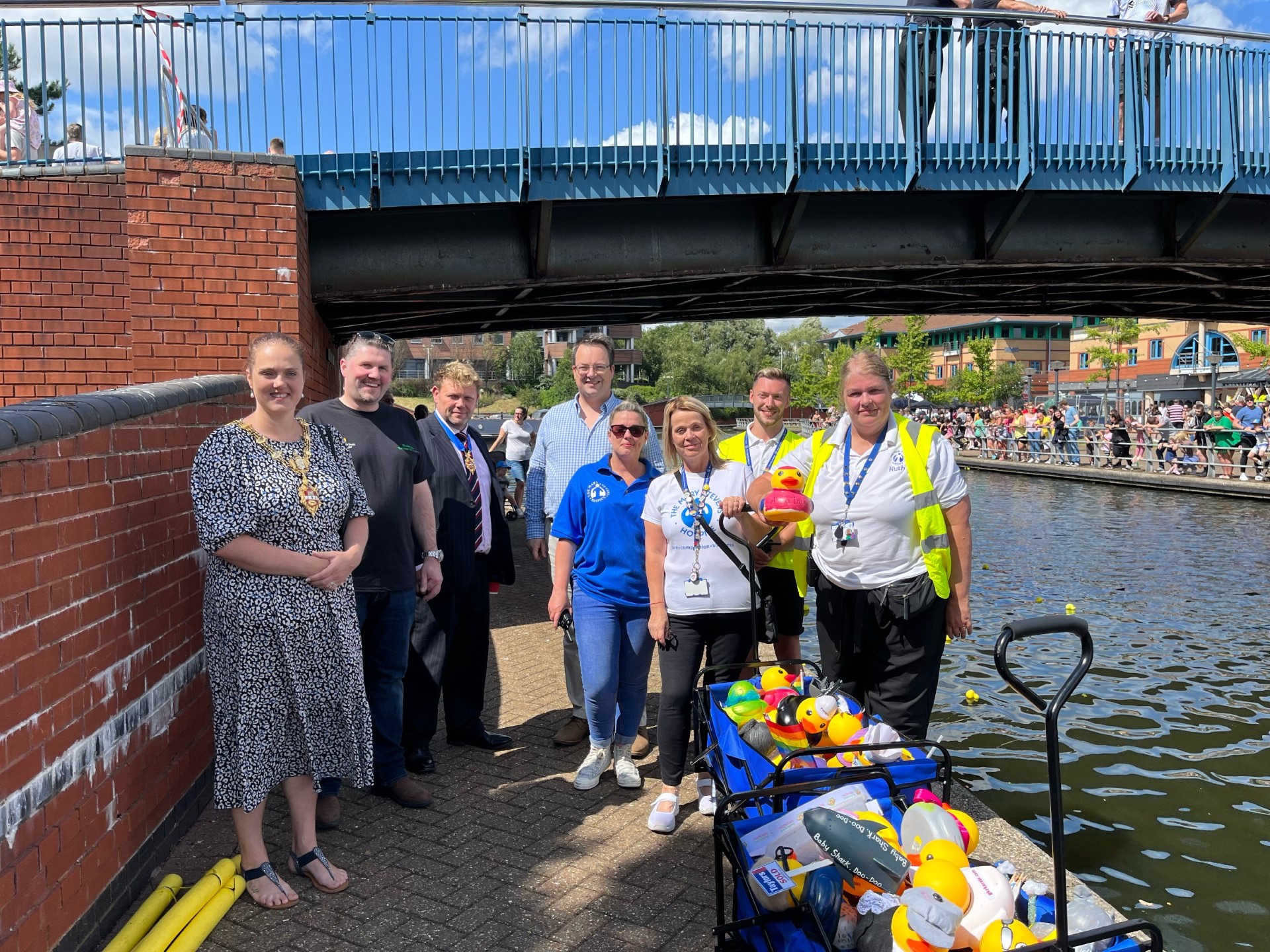 Mary Stevens Hospice Duck Race
